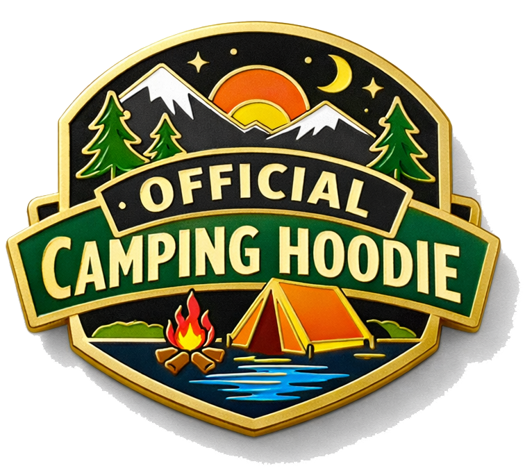 official camping hoodie